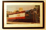 N&W framed picture.