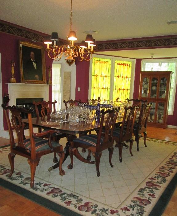 Dining Table & Chairs remain with the house and are NOT FOR SALE