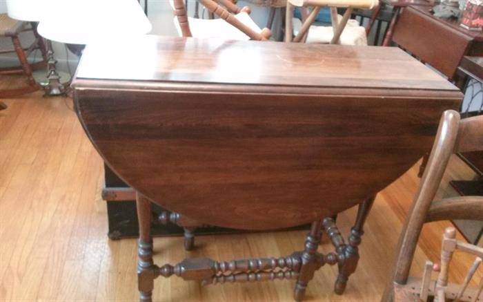 double drop leaf table