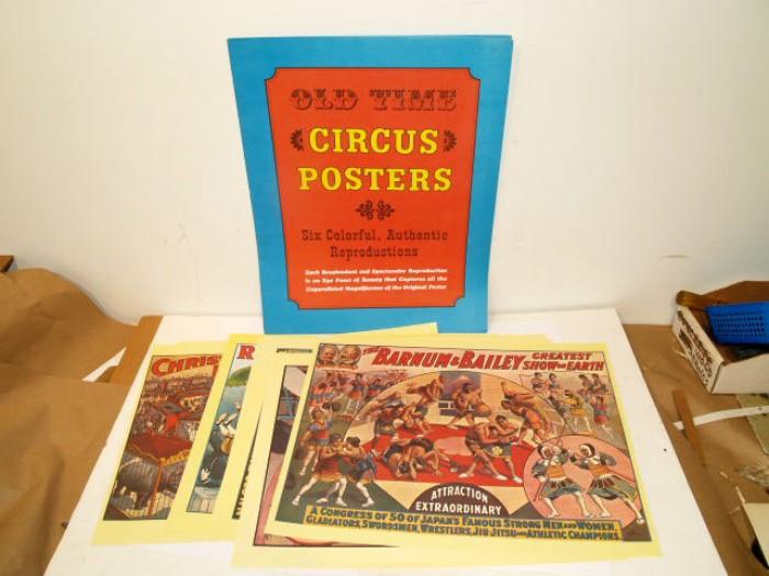 RINGLING BROS CIRCUS POSTER REPRODUCTIONS