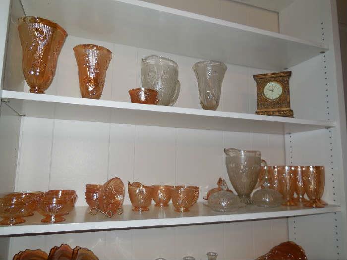 Iris and Herringbone Glassware
