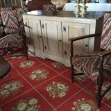 Double Sided Credenza/Sideboard-Stained Maple
