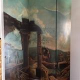 Maitland-Smith Painted Room Divider