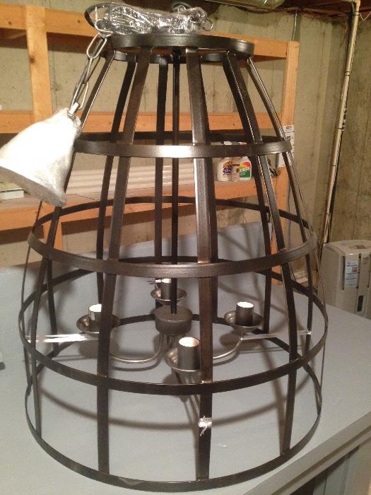 "The Birdcage Chandelier" Never hung-brand new!!!