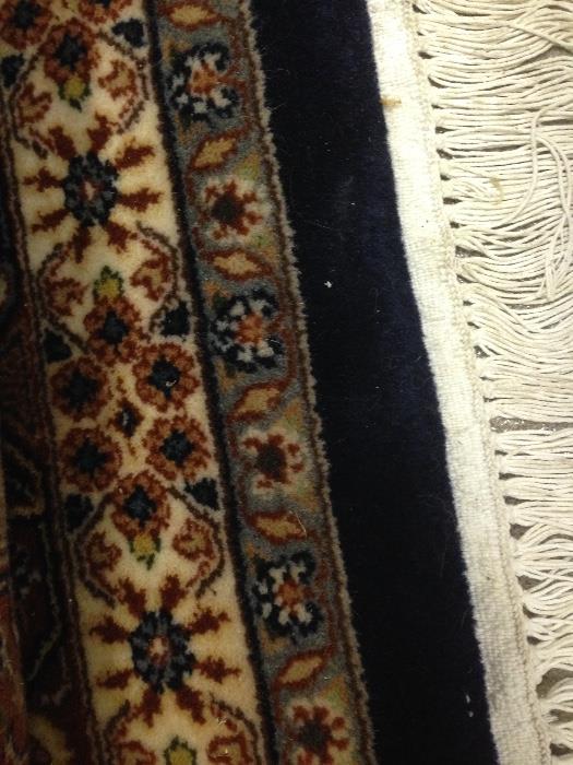 9X12 Tamuri Wool Rug from Harrods-professionally cleaned and stored. Beautiful colors