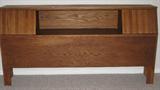 Pre-selling - Queen size bookcase headboard that measures 75” wide x 15” deep x 38.5” tall - $150