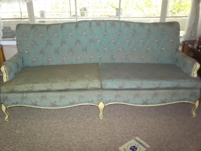Clayton Marcus French Provincial sofa and has one matching chair 