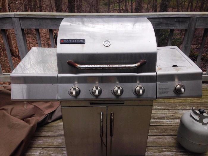 Perfect Flame Gas Grill & Rotisserie Kit