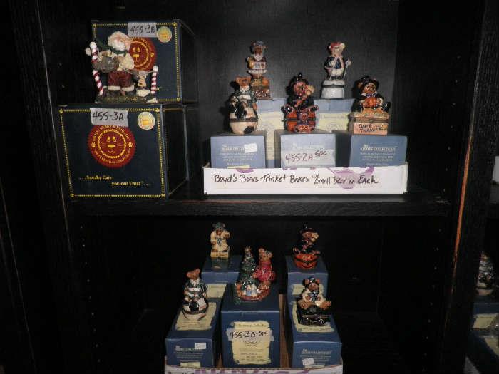Boyds Bear Collection With Boxes