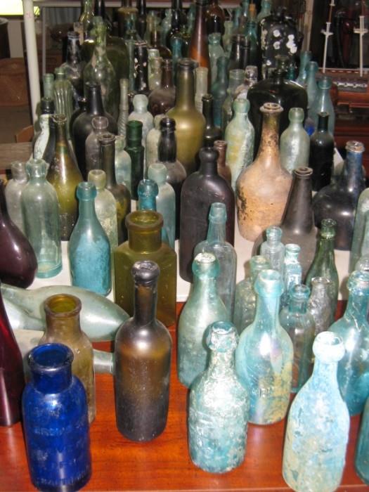 BOTTLES FROM SUNKEN SHIPS