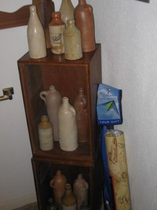 STONEWARE JUGS
