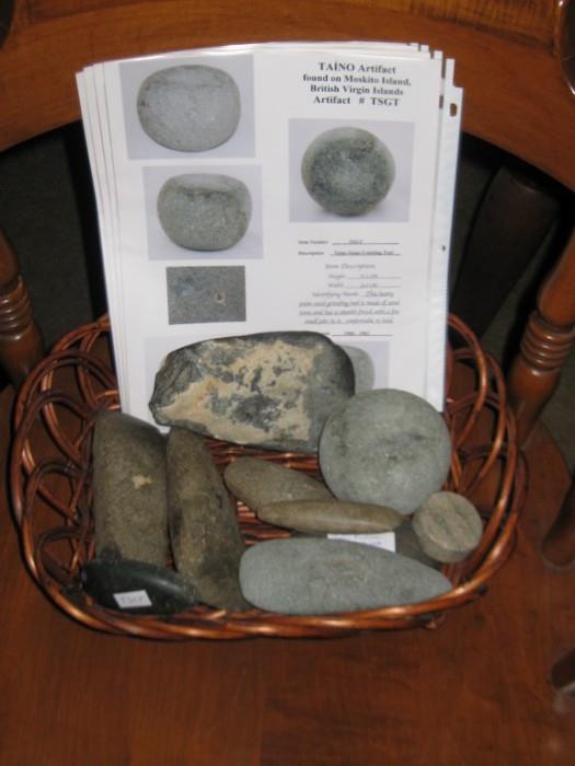 TAINO INDIAN PRE-COLUMBIAN ARTIFACTS