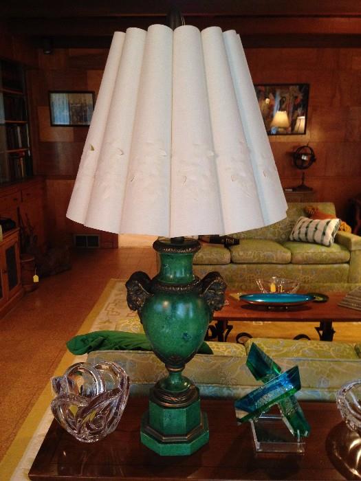 Green Ram Lamp