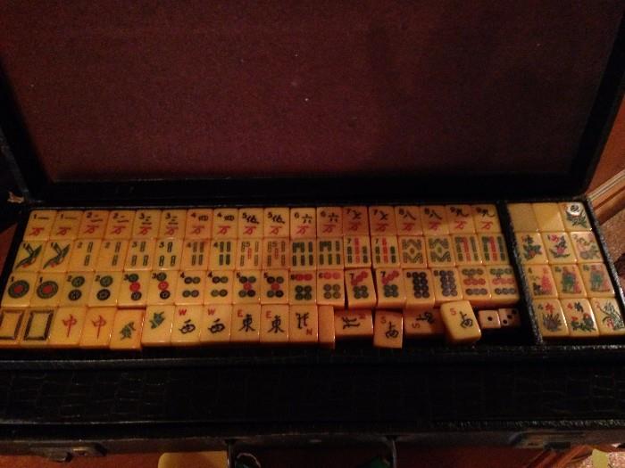 Bakelite Mahjong Set