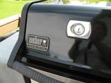 Temperature gauge. These grills are top-of-the-line by Weber. 