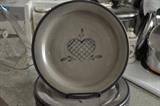 Vintage Rowe Pottery Dinner Plates
