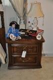 Vintage Dixie single nightstand