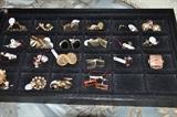 Vintage clip on earrings and cuff-links