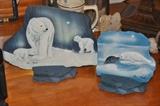 Painted BayLife Art stone decor