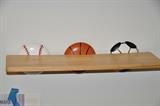 Sports wall shelf
