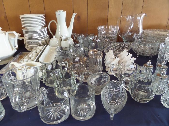 an enormous collection of good quality glassware, collectible's & vintage pieces