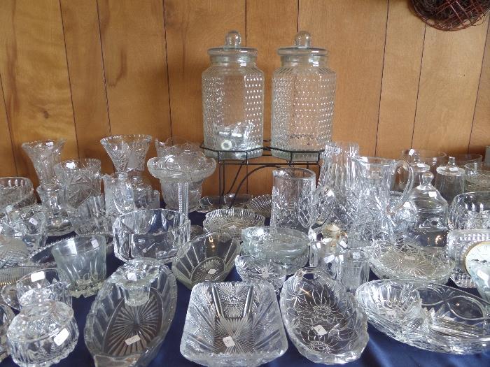 an enormous collection of good quality glassware, collectible's & vintage pieces