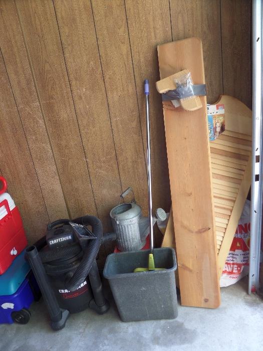 garage items, tools, handy-man stuff and other clean house-hold stuff