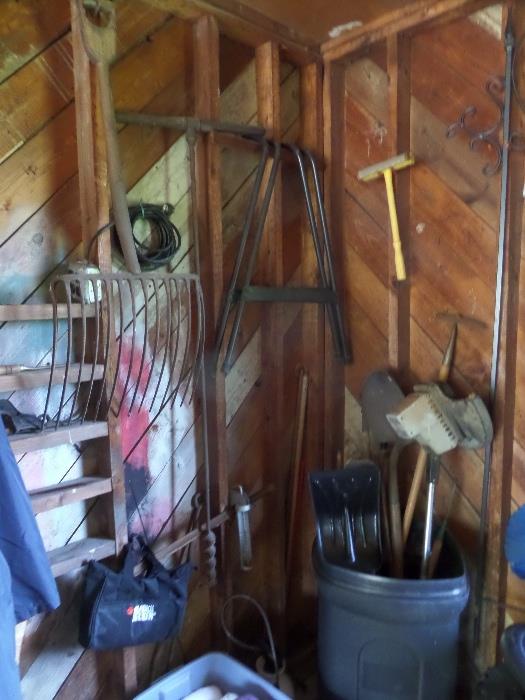garage items, tools, handy-man stuff and other clean house-hold stuff