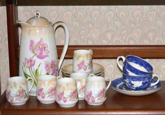 Porcelain and Teacups