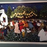 "Little Zion" Lu Ann Barrow hand signed and numbered print, in an edition of 20.