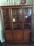 Mid-century modern 4' x 6' china cabinet $475