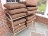 cushion rack and cushions