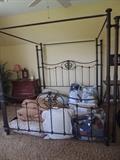 iron canopy bed