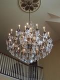 Entry chandelier was originally $12.000.
