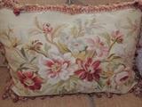 needlepoint pillow originally $500.