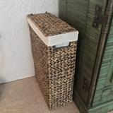 woven sea grass hamper
