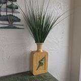 decorative ceramic jug with seagrass