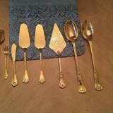 Towle Supreme Abbey Shell Flatware service for 26 + serving pieces 163 pieces in all