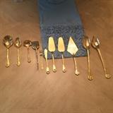 Towle Supreme Abbey Shell Flatware service for 26 + serving pieces 163 pieces in all