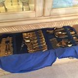 Towle Supreme Abbey Shell Flatware service for 26