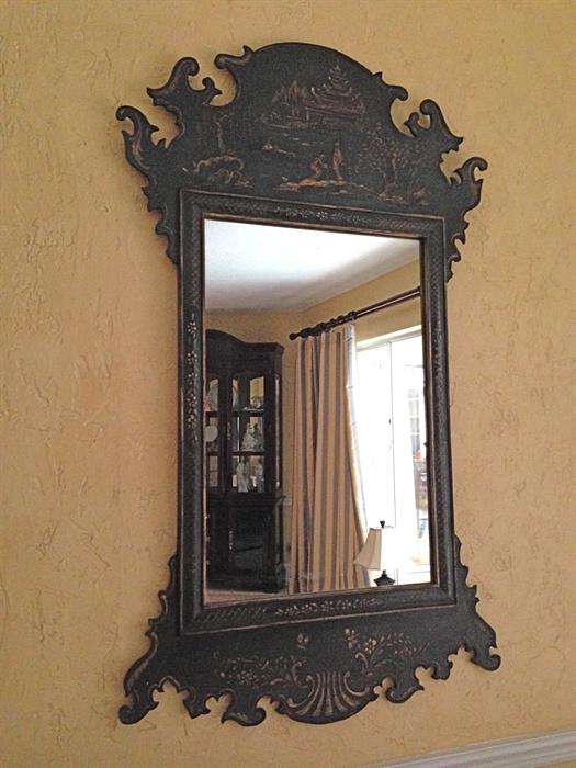 Chinoiserie Mirror Circa 1880-1890