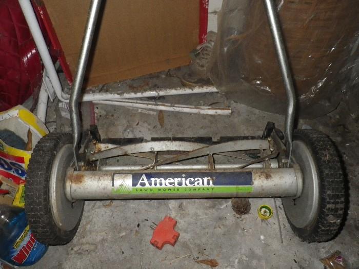 American push lawn mower