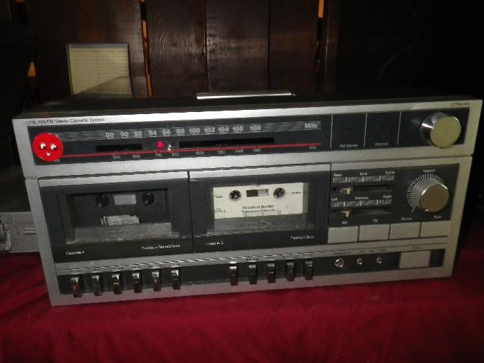 JC Penny 1716 am/fm stereo cassette system