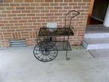 Patio tea cart