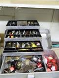 Tackle box - lots of stuff inside