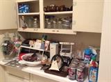Kitchen - we found lots of great items in the cabinets