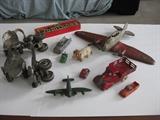Various vintage toys