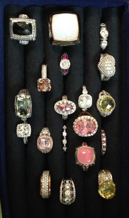 Many, many pieces of jewelry.