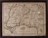 1778 Italian Map of SE America & Gulf Coast