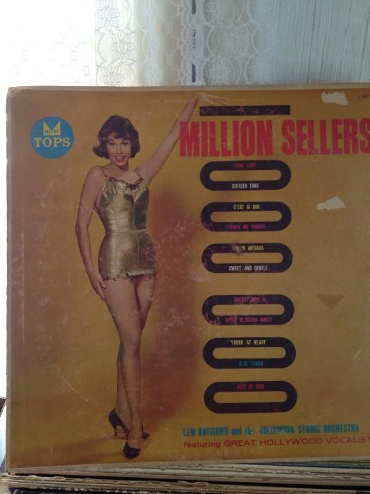 Mary Tyler Moore's First Modeling Job for Album Cover